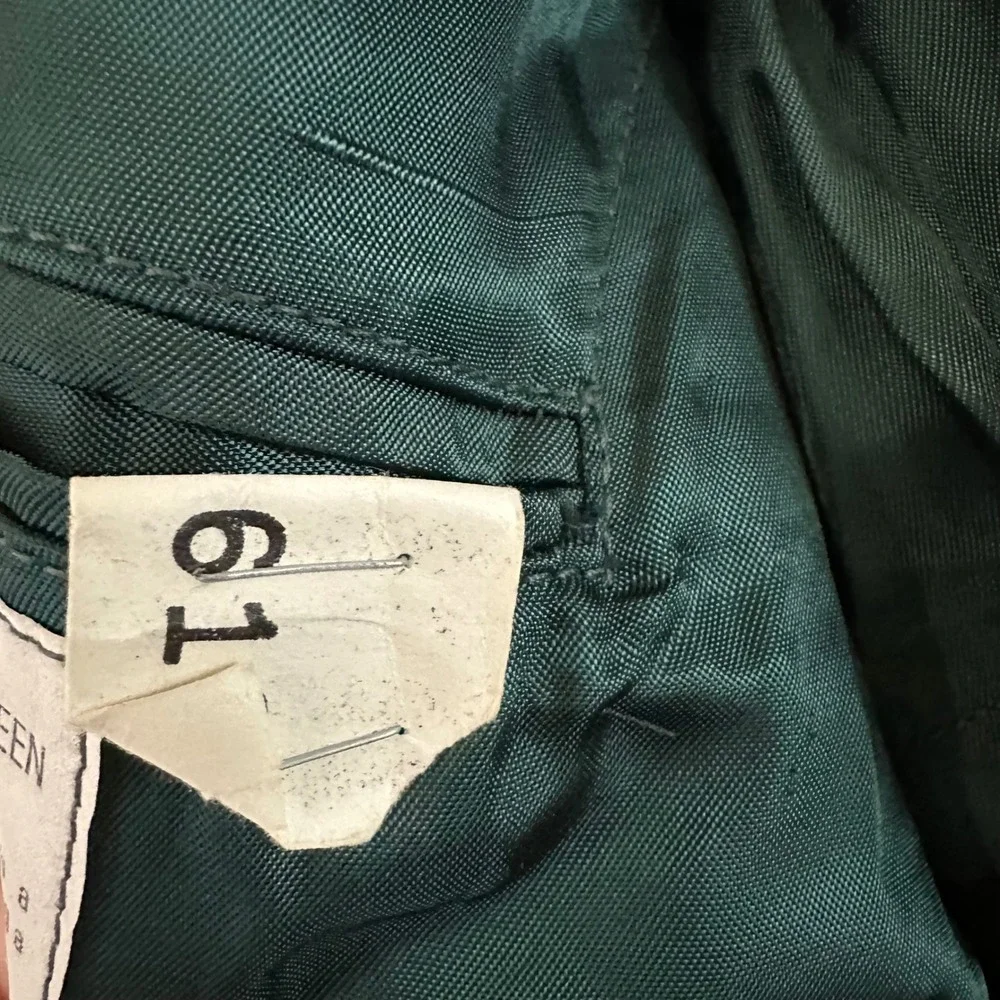 US Army Green Service Uniform Dress Coat Jacket AG-489 40R Gold Eagle Buttons